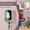 Picture of PKLIYH Baby Safety Outlet Cover Box-Key Lock for Much Better Toddler Proofing,Easier Operation,Simple 4 Step Install with Included Screws,Suitable for all Standard Electrical Outlets and Wall Switch