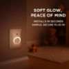 Picture of GlowGuard Childproof Outlet Covers & Night Light (2-Pack) | Secure & Tamper Resistant | Childproof, Babyproof, Toddler Proof, Child Safety Socket Cover | Light Sensor or Manual Toggle | Patent Pending