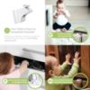 Picture of Skyla Homes Magnetic Cabinet Locks Baby Proofing Child Safety - The Safest Quickest and Easiest Multi-Purpose 3M Adhesive Child Proof Latches, No Screws or Tools Needed (12 Pack)