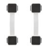 Picture of Munchkin Xtraguard Child Safety Cabinet Locks, Double Locking Latches for Babyproofing Appliances, Toilets and More, 2 Count