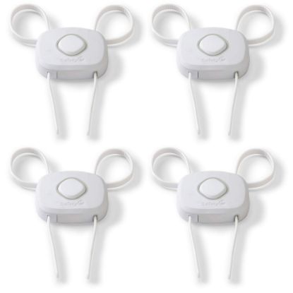 Picture of Safety 1st OutSmart Flex Lock, White, 4 Pack