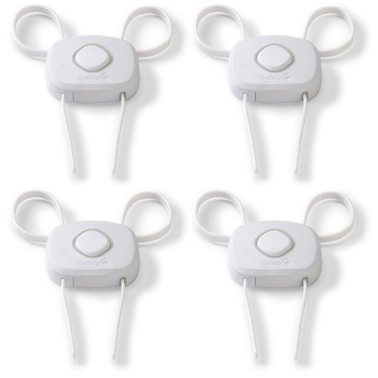 Picture of Safety 1st OutSmart Flex Lock, White, 4 Pack