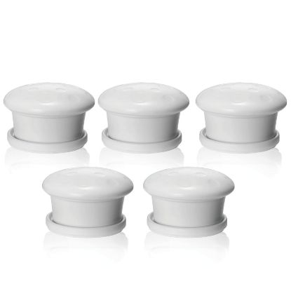 Picture of Baby Proofing Magnetic Cabinet Locks Child Proof Extra Magnet (5 Pack) Universal Replacement Keys for Magnetic Locking System - Baby Safety Latch for Drawers and Cabinet - 5 Key Holders Included
