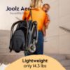 Picture of Joolz Aer2 Lightweight Travel Stroller For Baby & Toddler - Ultra-Compact One-Hand Foldable Stroller, Reclining Seat, UPF 50+ Canopy, Adjustable Leg Rest, Carry-On & Airplane Approved (Dark Navy Blue)
