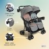 Picture of Joie Rosemary Side-by-Side Double Stroller - Lightweight, Compact, and Comfortable Side-by-Side Stroller for Twins or Siblings