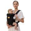 Picture of Shiaon Baby Carrier Newborn to Toddler(8-30lbs), Toddler Carrier Baby Holder Carrier with Adjustable Shoulder Strap, Chest Carriers, Black