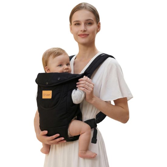 Picture of Shiaon Baby Carrier Newborn to Toddler(8-30lbs), Toddler Carrier Baby Holder Carrier with Adjustable Shoulder Strap, Chest Carriers, Black