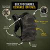 Picture of Tactical Baby Gear Tactical Baby Carrier for Dads - Ergonomic, Hip Healthy & Comfortable for Infants and Toddlers (8-33 lbs) (Black Camo)