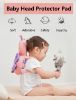 Picture of JunNeng Toddler Baby Head Protector Backpack for Toddler Walker with Knee Pads&Anti-Slip Socks, Butterfly