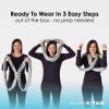 Picture of Original Baby K'tan Baby Carrier: #1 Easy Pre-Wrapped, Soft, Slip-On, No Rings, No Buckles | 5 in 1 Baby Sling for Hands-Free Comfort | Eggplant | Medium