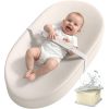 Picture of YENING Wipeable Changing Pad for Dresser Waterproof Leather Baby Diaper Changing Pads Washable Nursery Change Mat Beige