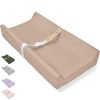 Picture of Baby Changing Pad, Changing Table Pads, Vegan Leather Wipeable Changing Pad, 32x16 in Waterproof Diaper Baby Changing Topper for Dresser, Table