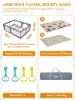 Picture of Baby Playpen with Mat, Large Baby Play Yard for Toddler, BPA-Free, Non-Toxic, Safe No Gaps Playards for Babies, Indoor & Outdoor Extra Large Kids Activity Center 79"x59"x26.5" with 0.4" Playmat