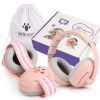 Picture of DITHIN Baby Ear Muffs Noise Protection, 2-In-1 Baby Noise Cancelling Headphones for 0-48 Months Infants Toddlers, Travel Essentials for Airplane Fireworks Sleeping Pink