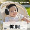 Picture of Bella's Friends Baby Ear Muffs for Noise Protection - Comfy & Adjustable 24dB Noise Cancelling Headphones for Babies(3-48 Months) - Soft Fontanel-Safe Design Improves Sleep & Travel Comfort, Black