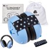 Picture of Lictin 2-in-1 Baby Earmuffs Noise Protection, Infant Noise Cancelling Headphones, Adjustable Baby Ear Protection, Star Noise Reduction Earmuffs for Babies and Toddlers up to 4 Years