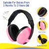 Picture of GUKOY Baby Headphones, Infant Ear Protection Noise Cancelling Earmuffs for Babies for 3 Months to 3 Years (Pink)