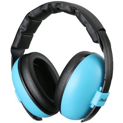 Picture of ProCase Baby Headphones for Noise, NRR 22 dB Ear Muffs for Airplane Sleep, Noise Cancelling Headphones, Infant Toddler Ear Protection 3 Months to 2 Years - Blue