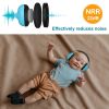 Picture of ProCase Baby Headphones for Noise, NRR 22 dB Ear Muffs for Airplane Sleep, Noise Cancelling Headphones, Infant Toddler Ear Protection 3 Months to 2 Years - Blue
