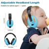 Picture of ProCase Baby Headphones for Noise, NRR 22 dB Ear Muffs for Airplane Sleep, Noise Cancelling Headphones, Infant Toddler Ear Protection 3 Months to 2 Years - Blue