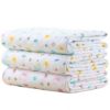 Picture of MBJERRY Waterproof Changing Pads Portable - Breathable Leak Proof Mattress Pad Protector Baby Changing Mat for Toddler, Kids Pack of 3 (M (27.5 x 19.7 Inch))