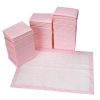 Picture of 80 Count Disposable Baby Changing Pads, 18x18 Pink - Super Absorbent Leakproof Quick-Drying, Soft Skin-Friendly Disposable Underpads for Infants, Mess-Free Diaper Changes at Home or On-The-Go