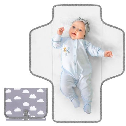 Picture of Accmor Portable Diaper Changing Pad, Waterproof Baby Changing Mat, Foldable Travel Diaper Changing Pads for Baby