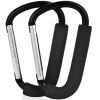Picture of 2 Pack Stroller Hooks,6.3" Large Stroller Clips,Stroller Hook for Hanging Diaper Bags and Shopping,Universal Stroller Accessories for Mommy,Large Carabiner Clip Heavy Duty