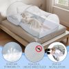 Picture of Mosquito Net for Bed - Pop Up Bed Tent - Portable Travel Mosquito Net, Mosquito Netting for Suitable for Baby, Adult Bedroom, Camping, Napping, Patio