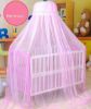 Picture of Mulaza Baby Mosquito Net Baby Toddler Bed Crib Dome Canopy Netting (Pink)