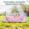 Picture of 78.7 x 31.5 x 23.6 Inch Large Pop Up Mosquito Net, Collapsible Portable Mosquito Tent, Suitable for Adult Baby Bedroom, Outdoor Camping Use