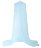 Picture of BCBYou Baby Canopy Mosquito Net with Fluorescent Stars, Glow in Dark for Kids, Adults & Full Size Bed (Light Blue)