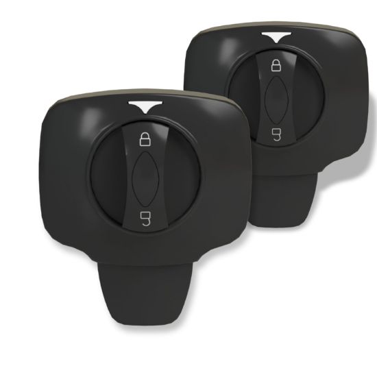 Picture of 2-Pack Oven Lock Child Safety - Oven Baby Proofing Door Lock with Heat-Resistant Adhesive, No Drill - Safety Locks for Ovens/Stoves/Dishwashers to Keep Toddlers Pet Safe (Check Size for Fit) (Black)