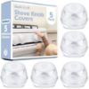 Picture of Jool Baby Clear Stove Knob Covers (5 Pack) Child Safety Guards, Durable Design - Baby Proof
