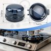 Picture of 6-Pack Stove Knob Safety Covers - Gas Oven Knob Locks for Diameter Under 2.7 inch, Heat Resistant & Adhesive Base (Black)