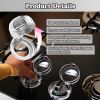 Picture of Stove Knob Safety Covers, Gas Stove Knob Locks with Adhesive Universal Size Oven Knob Covers for Child Safety Gas Stove Knob Covers Baby Pet Child Proof Stove Knob Covers - 6pcs Clear