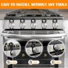 Picture of YTDSUP Locks for Gas Stove knobs (5 Pack), Gas Stove Knob Locks for Child Safety, Child Proof Oven Knob Locks, Oven Knob Safety, Upgraded - Black