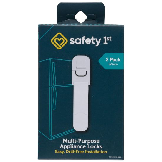 Picture of Safety 1st Multi-Purpose Latch,White 2-Count