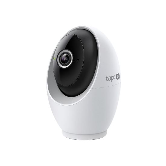Picture of Tapo 4K Indoor Pan/Tilt Wired Security Camera - Works as a Baby Monitor, Person/Pet Detection, Facial Recognition, 360 AI Motion Tracking, Subscription-Free Local Storage or Optional Cloud, C260