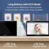 Picture of Babysense PRO Full HD 5.5" Split Screen Baby Monitor with 2 Cameras, 6-Color Night Light, White Noise, Sound & Light Machine, 20-Hour Battery, Hack-Proof Non-WiFi Secure Connection