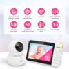 Picture of VTech VM924 No WiFi Remote Pan-Tilt-Zoom Video Baby Monitor - 5" LCD Screen, Up to 17Hrs Video/31Hrs Audio Battery, 1000ft Range, Night Vision, Soothing Sounds, Temperature Sensor