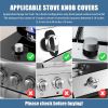 Picture of Silicone Stove Knob Safety Locks - Child Proof Oven Knob Locks (6 Pack)]