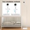 Picture of AISVAN Adjustable Height Baby Monitor Floor Stand Holder for Hellobaby HB6560/HB6550 HB65/HB66/HB248 Baby Monitor and Also Compatible with The Nanit Pro Smart Monitor & Flex Stand