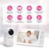 Picture of VTech 7" Baby Monitor with IPS Screen, Pan Tilt Zoom Camera, No WiFi Video Baby Monitor with Camera and Audio, Multi-Color Night Light, 2-Way Talk, Lullabies, Advanced HQ Max