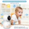 Picture of Baby Ganibs Baby Monitor with Camera and Audio, 4.3'' Video Baby Monitor with 1000ft Long Range and 30-Hour Battery, No WiFi,Night Vision, ECO Mode, 2-Way Talk