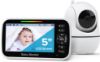 Picture of GoodBaby Baby Monitor with Camera and Audio - No WiFi, Remote Pan-Tilt-Zoom, Night Vision, Temperature Sensor, 2-Way Talk, 8 Lullabies, 30-Hour Battery Life960ft Long Range