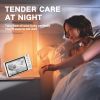 Picture of AnKeKe Video Baby Monitor with Camera and Audio,720P 5" HD Wireless No WiFi, 2-Way Talk,Voice Motion Detection, 8 Lullabies, 1000ft Long Range, Night Vision, Temperature & Feeding Alarm, 355 PTZ