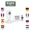 Picture of HelloBaby HB30 Video Baby Monitor with Digital Camera and Audio, No WiFi No App Safety Baby Monitor, 8 Languages, Auto Night Vision, 1000ft Transmission Range, 2.4 inch Portable Screen