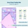 Picture of Wildkin Kids Original Nap Mat - Cozy Kids Sleep Mat with Pillow, Ideal for School & Travel - Unicorn