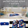 Picture of Sonic The Hedgehog 21"(W) X 45"(L) Soft Toddler Nap Mat with Pillow and Blanket Perfect for Preschool, Daycare, and Travel ( Official Licensed Product)